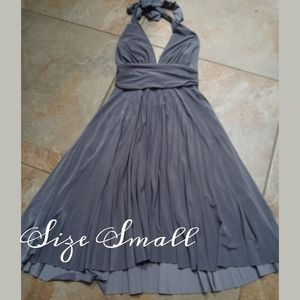 Grey Cocktail Dress